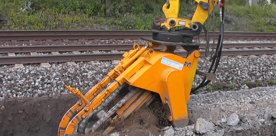 GM 140 H trench cutter for excavator