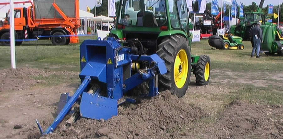GM 1-AF Tractor milling trencher machine