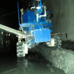 Grabenfräse im Bergbau