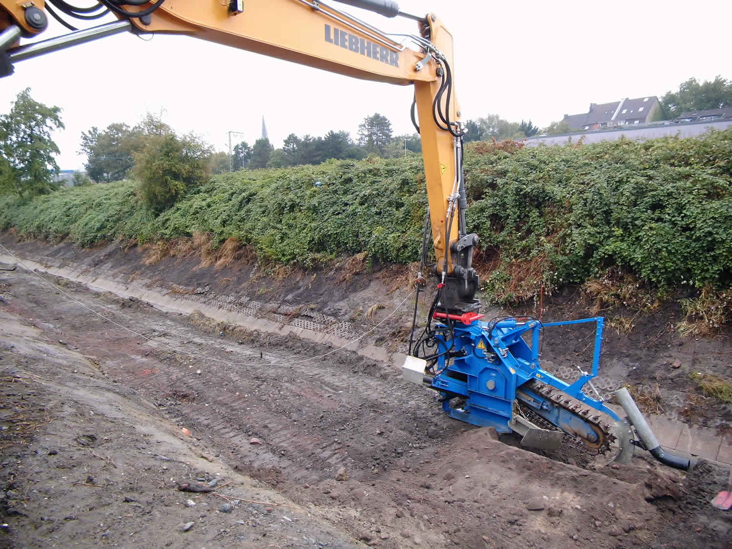 Welche Grabenfräsen bietet Lingener Baumaschinen für Ihr Bauvorhaben an?