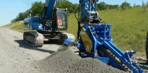 Trencher GM 140 AFH-600 in pipeline construction