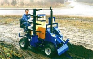 Trencher GM 1 4WD for cable laying