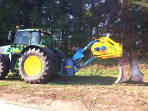 Fraiseuse pour tracteur d'occasion