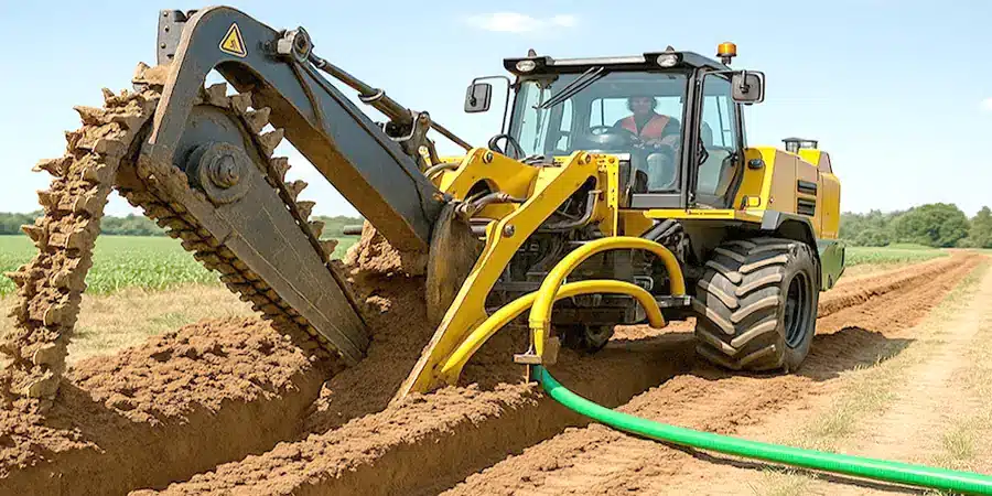 Selbstfahrende Grabenfräsen von Lingener Baumaschinen