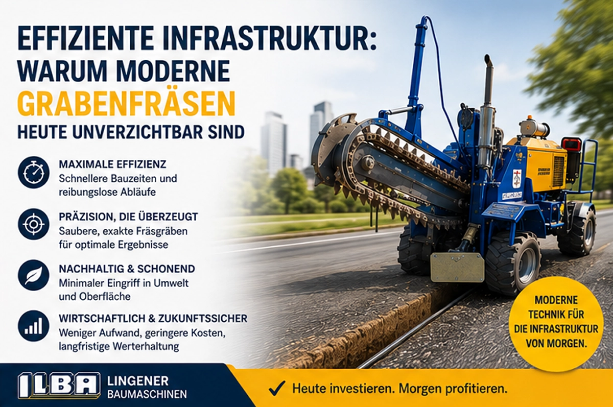 effiziente infrastruktur warum moderne grabenfräsen heute unverzichtbar sind