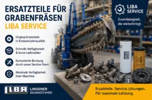 ersatzteile für grabenfräsen -liba service