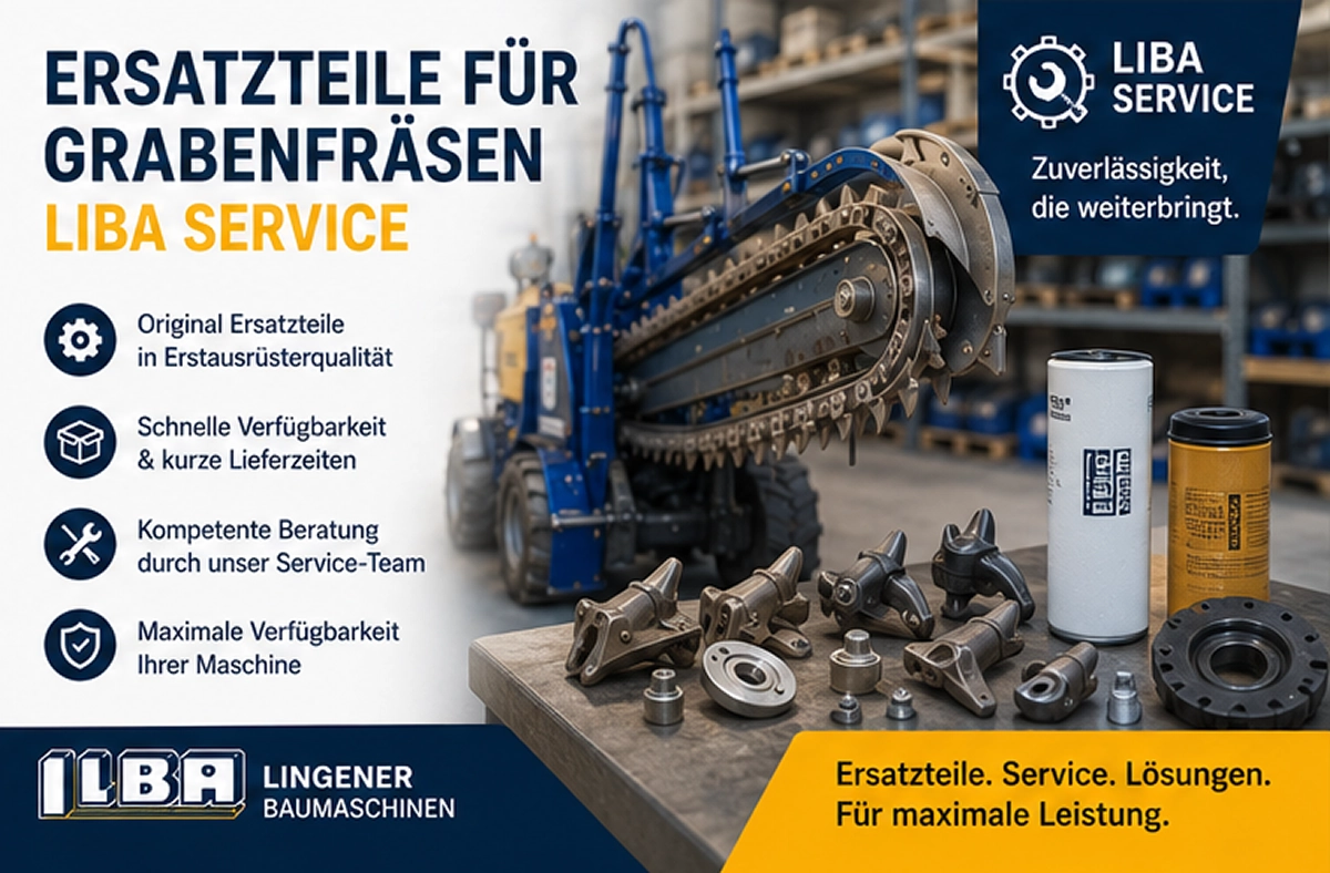 ersatzteile für grabenfräsen -liba service