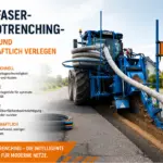Glasfaser-Mikrotrenching: Schnell und wirtschaftlich verlegen Glasfaser-Mikrotrenching