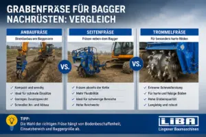 Beschleunigter Glasfaserausbau mit Grabenfräsen
