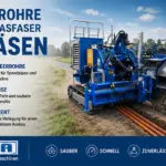 Leerrohre für Glasfaser fräsen – Schnell und präzise leerrohre für glasfaser fräsen